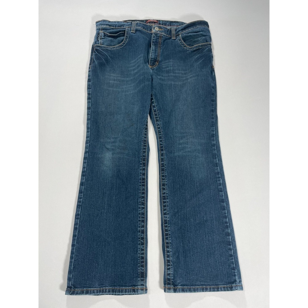 Bulwark FR Flame Resistant Jeans Mens 38x30 Blue Denim‎ Relaxed Fit Straight Leg